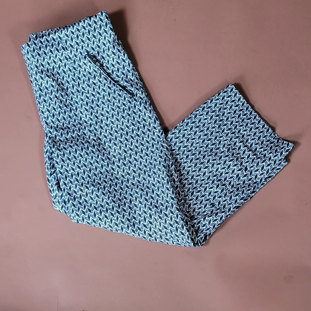 Michel Studio Monochrome Geometric Pants